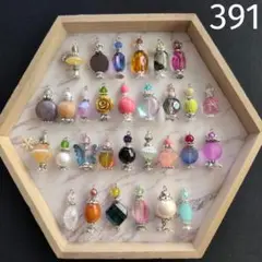 香水瓶 チャーム コネクター ハンドメイド ミニチュア