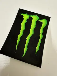 Monster ステッカー 黒緑