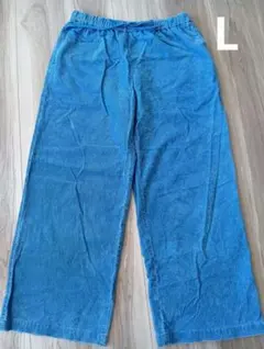 コーデュロイ イージーパンツ l