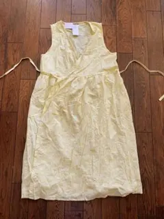 刺繍ロングワンピース