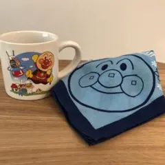 【アンパンマン】マグカップ&バンダナ