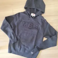 可愛い❤マスターバニー フード付き型押しロゴニットパーカー☆