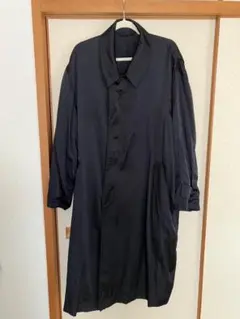 【激レア】90s ISSEY MIYAKE odds on 黒ステンカラーコートのサムネイル