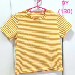 【キッズ】トップス　ボーダーTシャツ