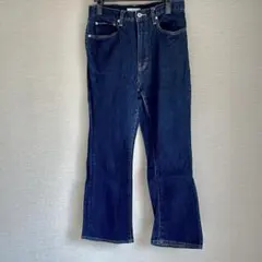 JOURNALSTANDARD クロップドフレアデニムパンツ