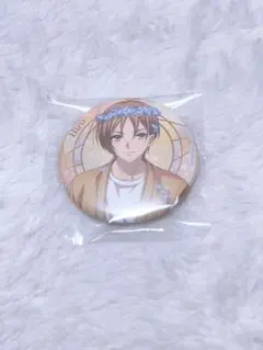 KING OF PRISM 缶バッジ 速水ヒロ　＆ハニー