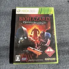XBOX360 バイオハザード オペレーション・ラクーンシティ　新品