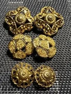 ★　専用　★　ゴールド　メタルボタン　3点おまとめ