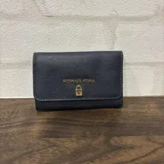 MICHAEL KORS ネイビー 名刺入れ