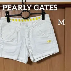 PEARLY GATES パーリーゲイツ　ゴルフ　ショートパンツ　M 白