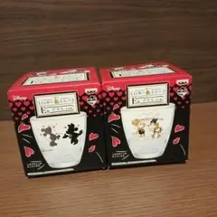 ミッキー＆ミニー グラス 2個セット