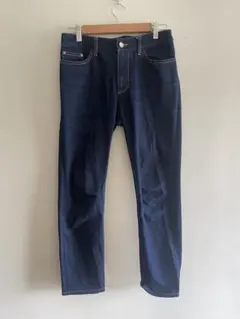 My fav.ダークブルー スリムフィット デニム ストレート インディゴのサムネイル