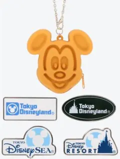 ディズニー バッグチャーム&ピンバッジ