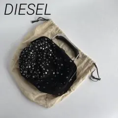 y2k DIESEL studs Top handle bag gimmick