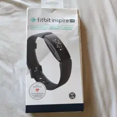 【新品未開封】Fitbit Inspire HR フィットネストラッカー 白黒