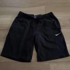 Nike XL 黒 ショートパンツ バックポケット付き