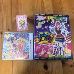 アイカツ! カードケース＆学生証おまけのゲームカセット