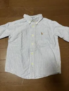Ralph Lauren ストライプ長袖シャツ 3T