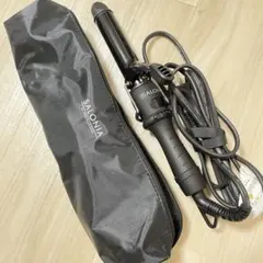 SALONIA カールヘアアイロン ブラック　26mm