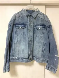 イージーギャップバレンシアガデニムジャケット イージー × ギャップ エンジニアド バイ バレンシアガ パッデド デニム