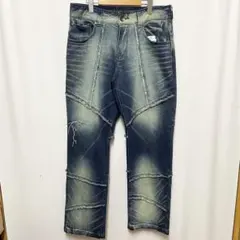 新品未使用KARLKANIカールカナイ　デニムパンツ　インディゴ　34inchのサムネイル