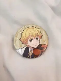 鬼滅の刃 我妻善逸 缶バッチ