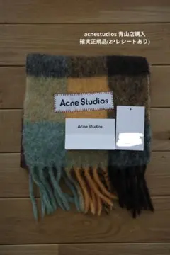 acnestudios マフラー　国内正規品