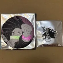 鬼滅の刃 メタリック缶バッジ WAZA　mini フィギュア　竈門禰豆子