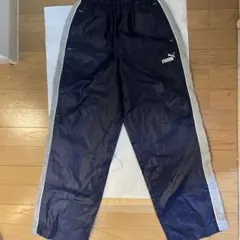 PUMA ピステパンツ ネイビー サイドストライプ　150cm