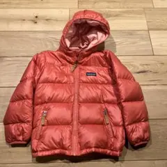 patagonia ピンク ダウンコート 5T 120cm