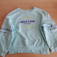 Jenni Love ミントグリーン 長袖トレーナー