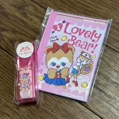 SWIMMER　スイマー　ミニノート　ローラー付き消しゴム　2点セット