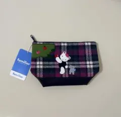 familiar ファミリア ポーチ チェック柄のサムネイル
