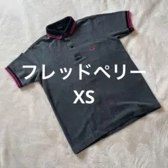 美品✨FRED PERRY ポロシャツ XL グレー ヒットユニオン 刺繍ロゴ