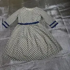 ワンピースチェック柄