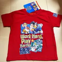 《新品・未使用》パウ・パトロール Tシャツ レッド 100cmのサムネイル