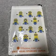 ミニオンデザイン巾着 ユニバーサル・スタジオ・ジャパンのサムネイル