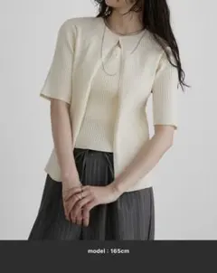 【値下げしました！】AUNT MARLE'S フェイクレイヤードトップスのサムネイル