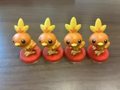 チョコエッグ　ポケットモンスター　旅立ちの3匹　アチャモ　4個