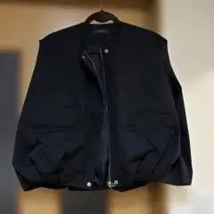 cawaii ナイロンベスト　黒　フリーサイズ