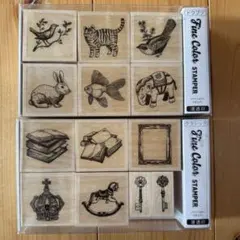 タイヨートマー スタンプ ファインカラー スタンパーセット 動物　クラシック