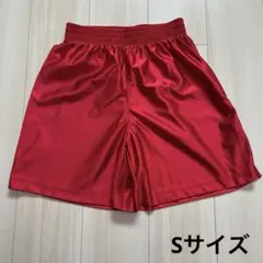 TIGORA サッカー用光沢レッドハーフパンツ　Sサイズのサムネイル