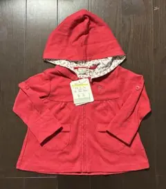 新品未使用　組曲　KUMIKYOKU ジップパーカー　80-90cm