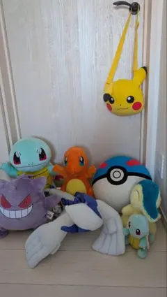 限定・プライズ】ポケモン ぬいぐるみ クッション 雑貨 大量まとめ売り 