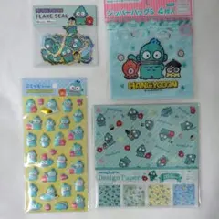 Sanrio　ハンギョドン　４点セット　サンリオ　まとめ売り　ぷくっとシール
