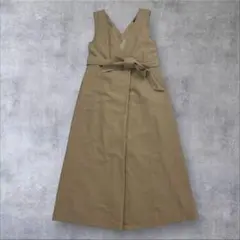 □美品◆アーバンリサーチロッソ◆Vネックストレートワンピース