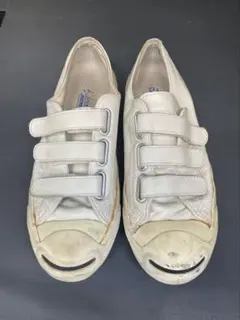 コンバース ジャックパーセル ホワイトレザー ベルクロ converse