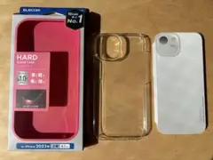 ELECOM ハードクリアケース iPhone15用