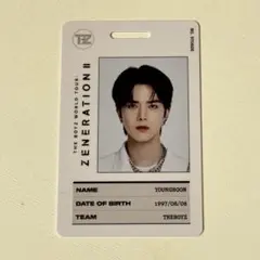 THEBOYZ ドボイズ　トレカ　ヨンフン　zeneration