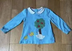 Baby Boden 水色 長袖シャツ　98cm